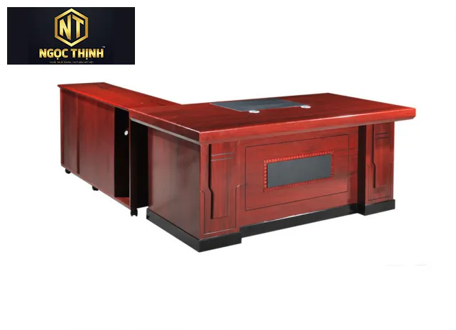 Bàn lãnh đạo sơn PU cao cấp mặt chữ nhật DT1890H43 Bàn lãnh đạo sơn PU cao cấp mặt chữ nhật DT1890H43